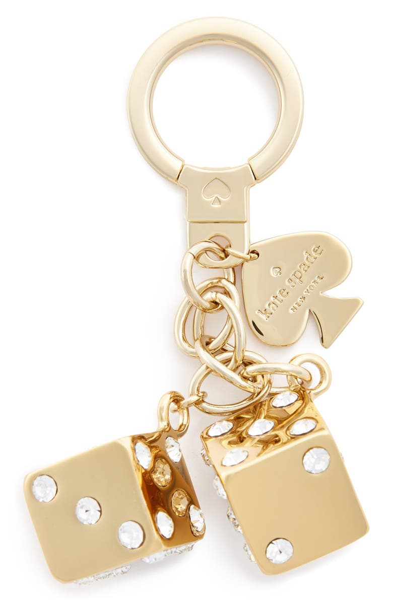 kate spade new york 'lucky streak' dice keychain | Nordstrom