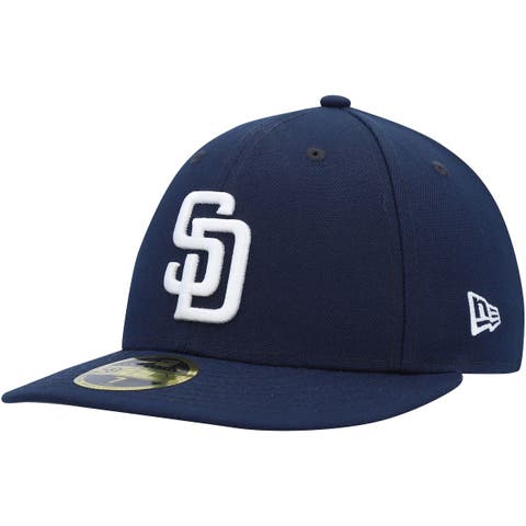 Men's New Era Light blue/navy San Diego Padres Beach Kiss 59FIFTY Fitted Hat