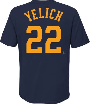 Nike Milwaukee Brewers Youth Name and Number Player T-Shirt Christian  Yelich