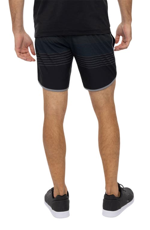 Shop Travismathew Go Time 3.0 Stretch Performance Shorts In Black