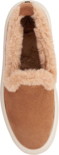 Letty Faux Fur Lined Slip On Shoe