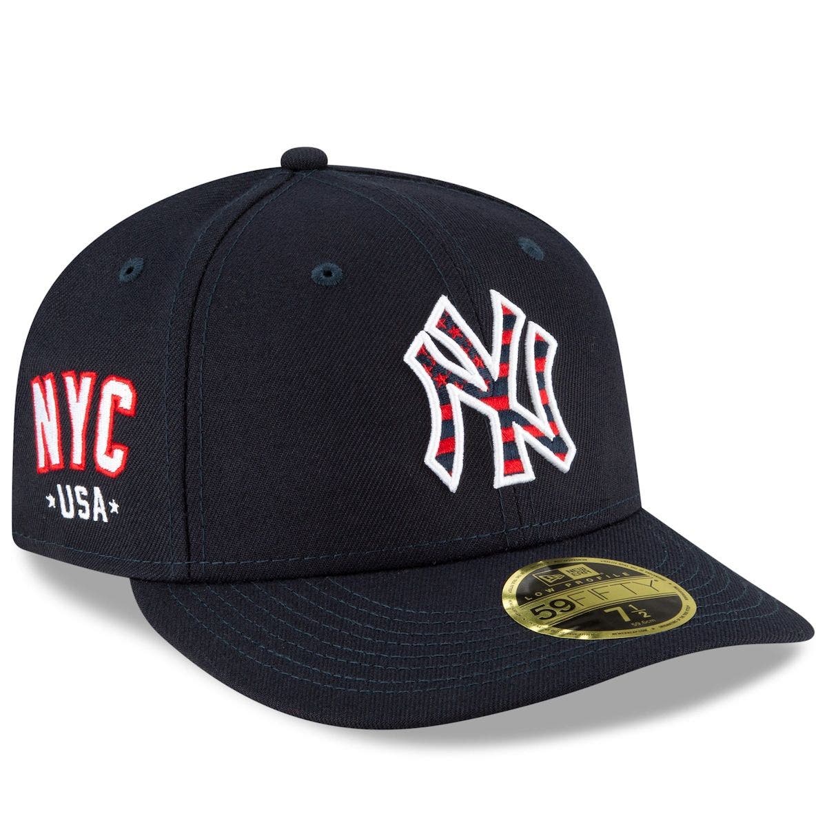 new era yankees 4th of july hat