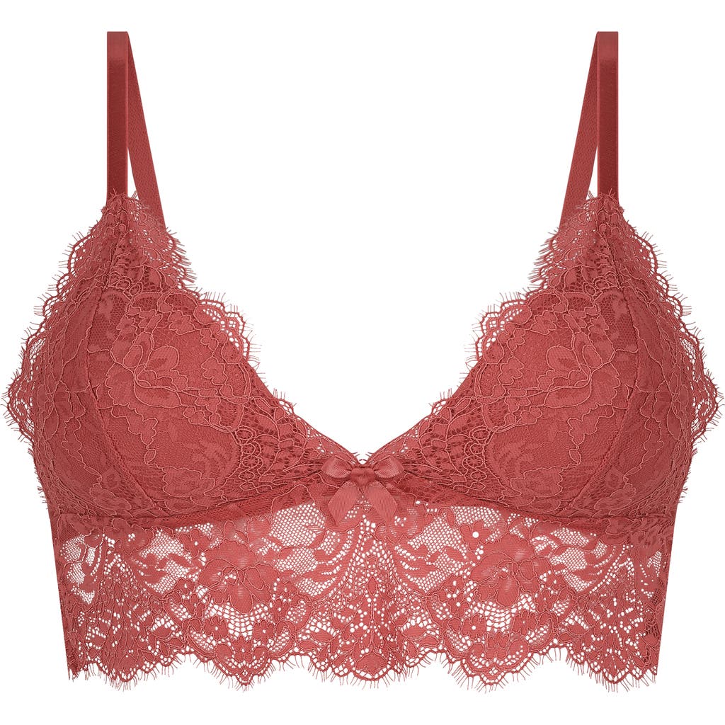 HUNKEMOLLER HUNKEMÖLLER TALIYAH LACE LONGLINE BRALETTE