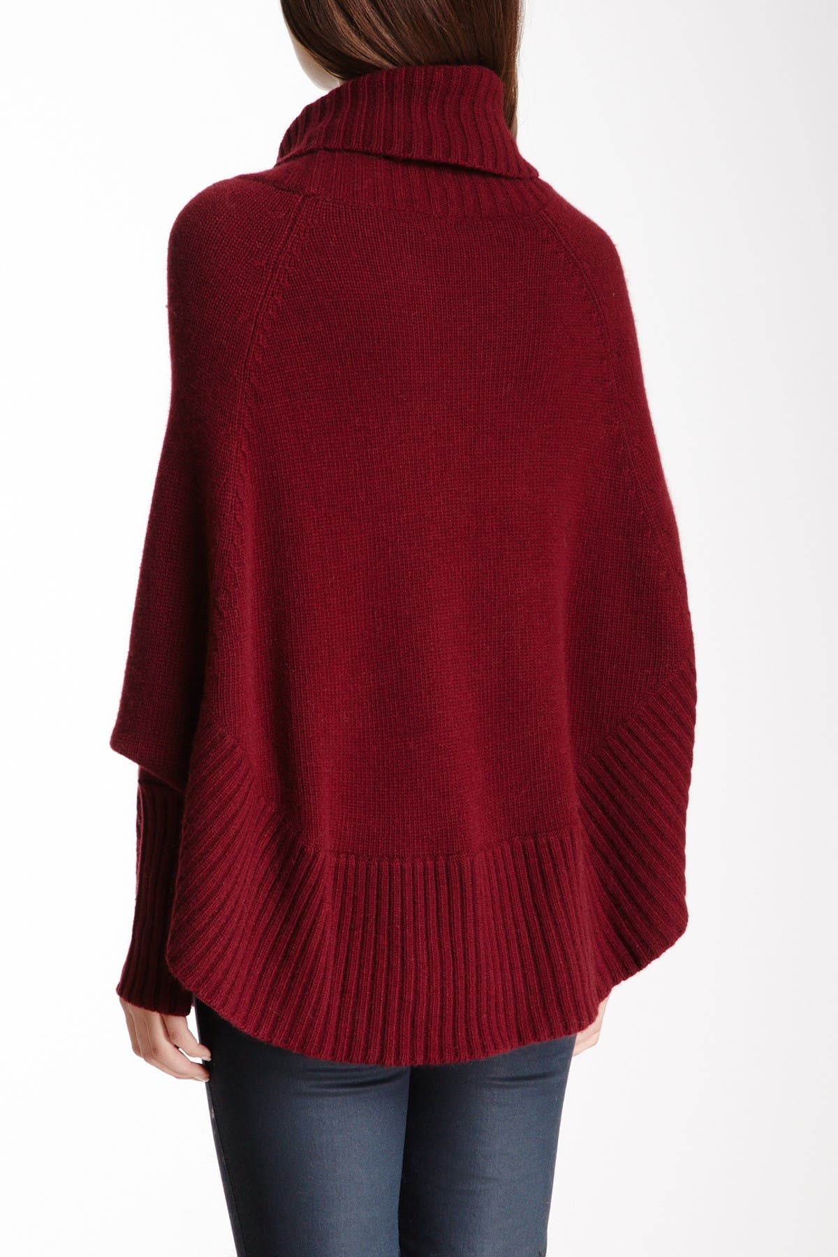 dolman sleeve poncho sweater