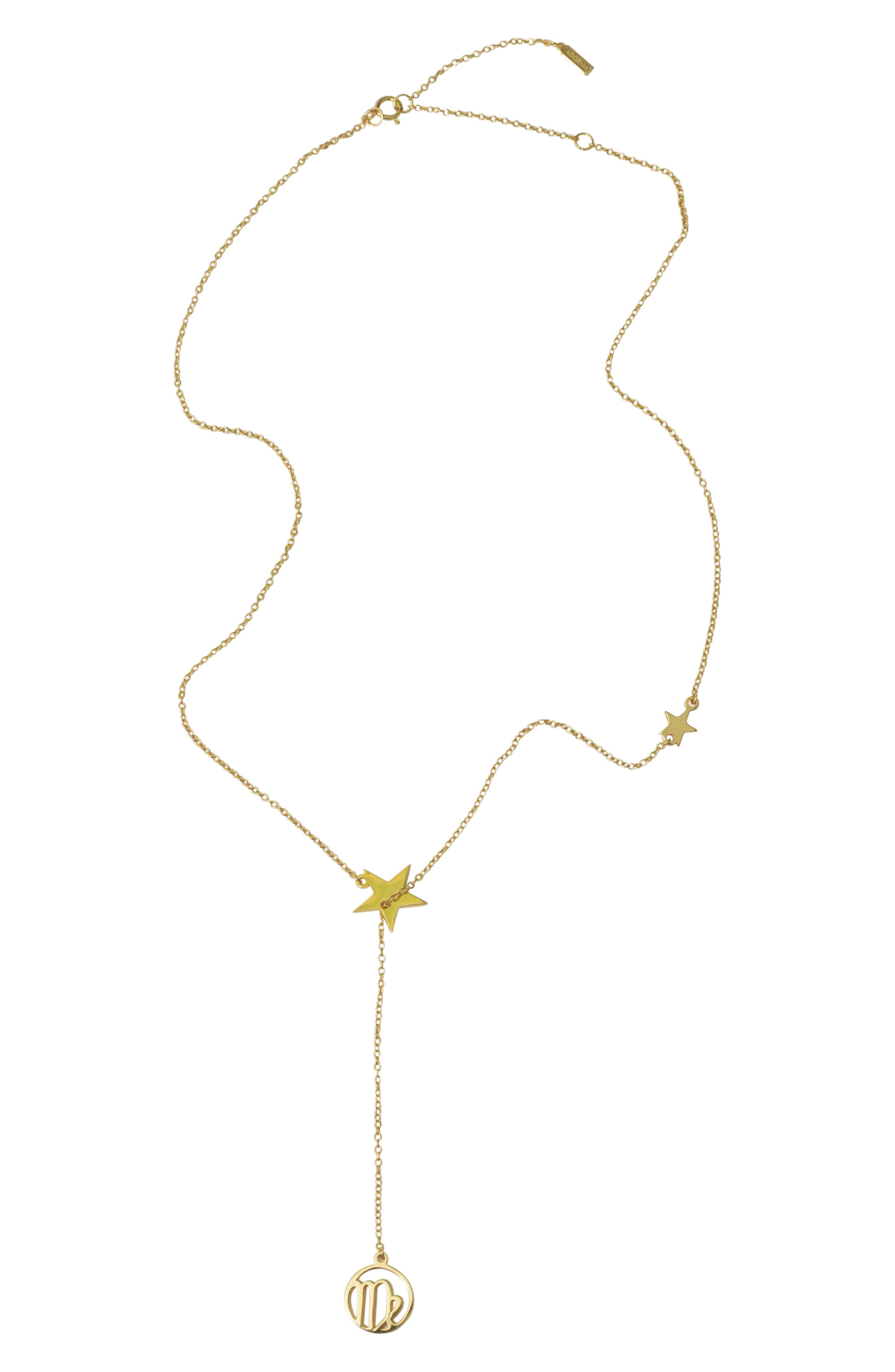 virgo necklace topshop