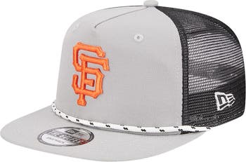 Men's New Era White San Francisco Giants Vintage 9FIFTY Snapback Hat