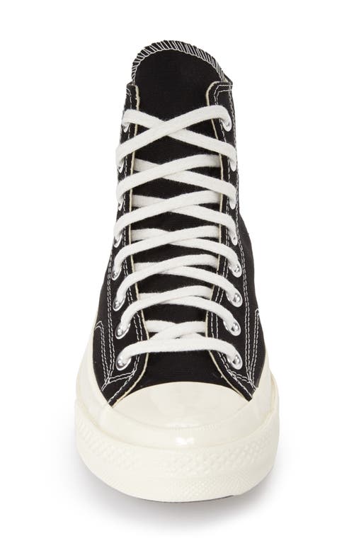 Shop Comme Des Garçons Play X Converse Chuck Taylor® Hidden Heart High Top Sneaker In Black