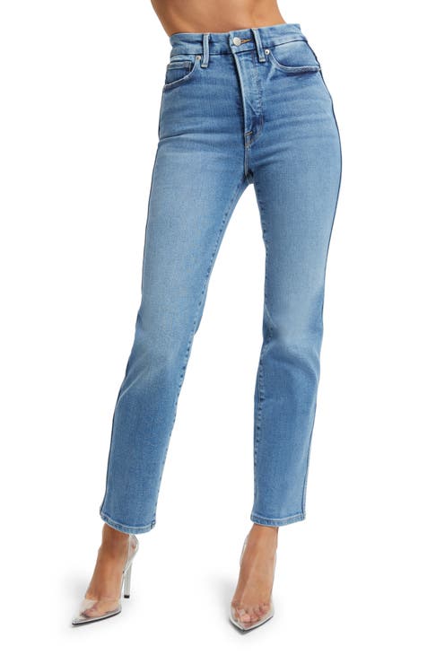 Women's Good American Straight-Leg Jeans | Nordstrom