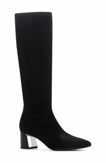 Donald pliner black suede 2025 boots