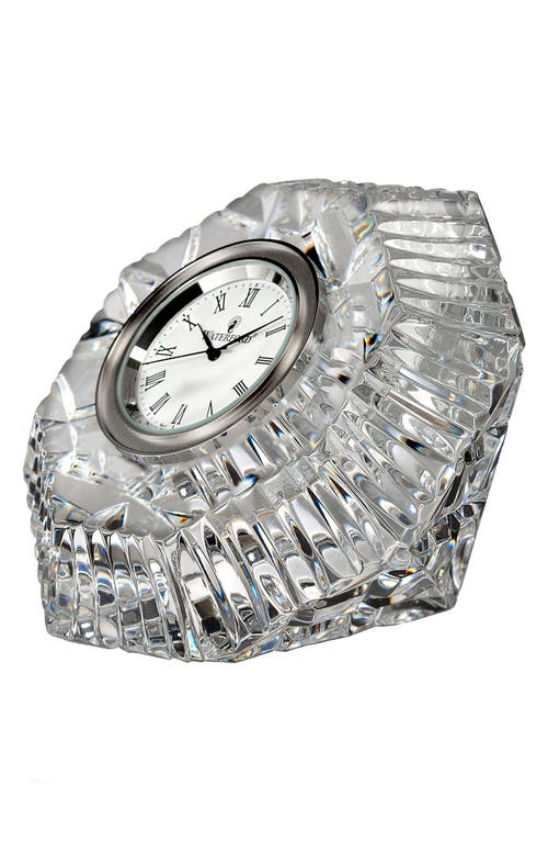 Waterford Lismore Diamond Clock in Crystal at Nordstrom