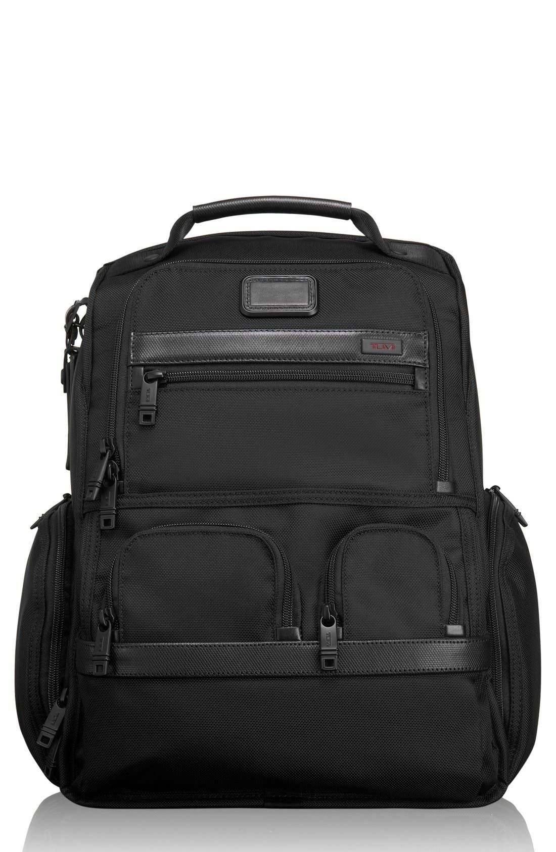 UPC 742315218427 product image for Tumi Alpha 2 Compact Laptop Brief Pack - Black | upcitemdb.com