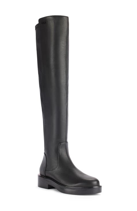 Dkny flat boots best sale