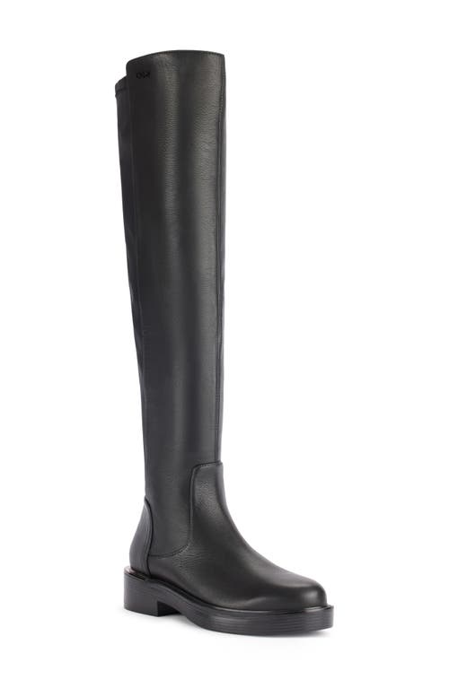 Shop Dkny Winsloe Over The Knee Boot In Blk - Black