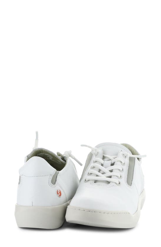 Shop Softinos By Fly London Binn Sneaker In White Smooth