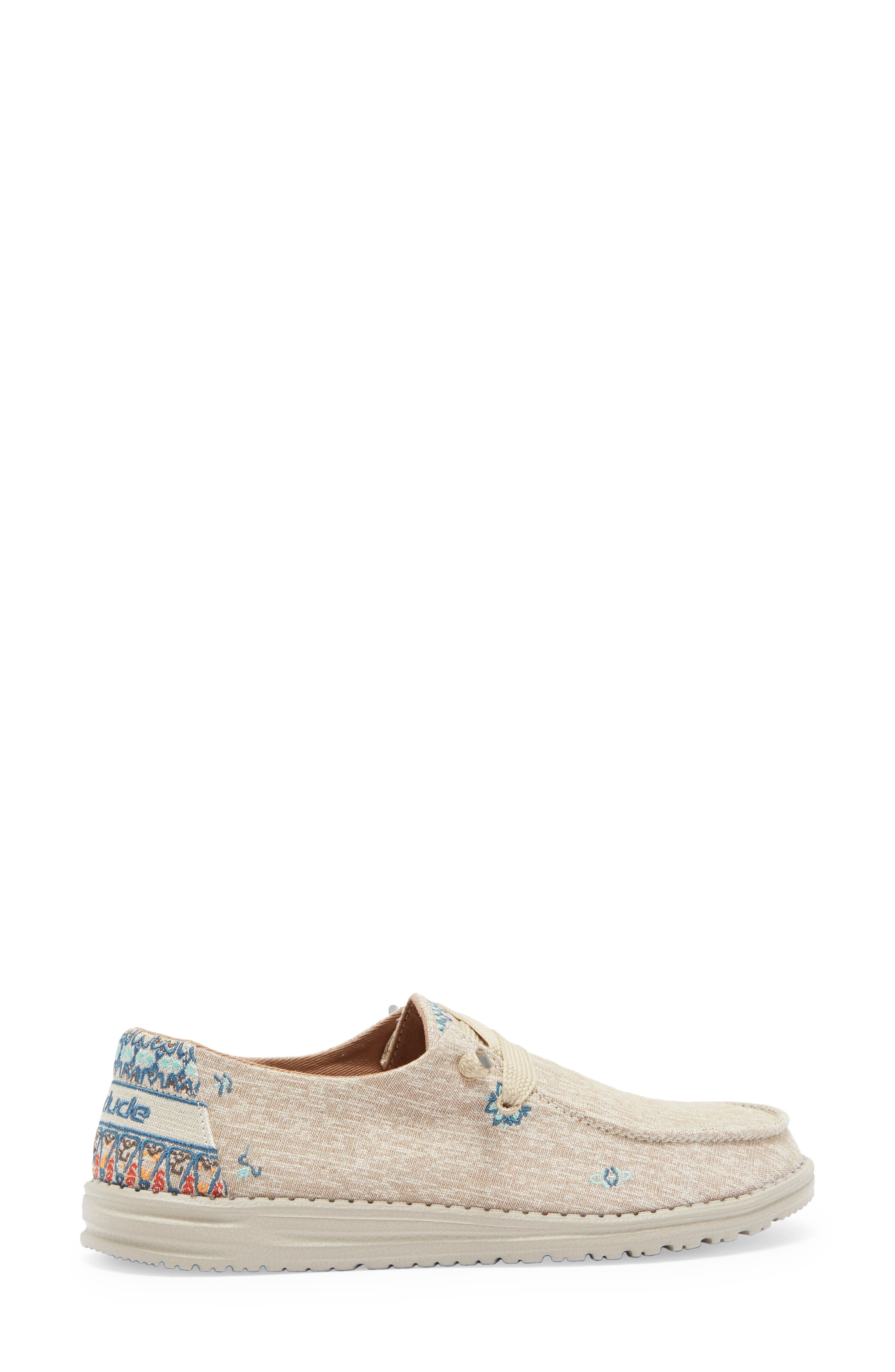 Hey Dude Wendy Flora Boat Shoe (Women) Nordstromrack