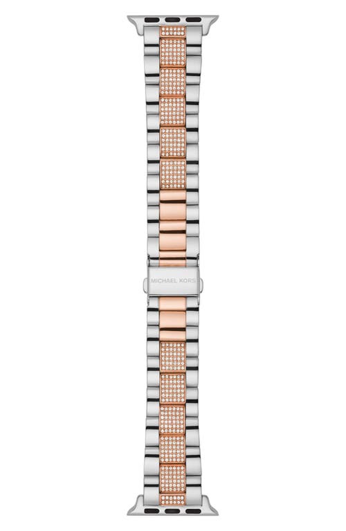 Michael Kors Bradshaw Pavé Apple Watch® Bracelet in Two-Tone