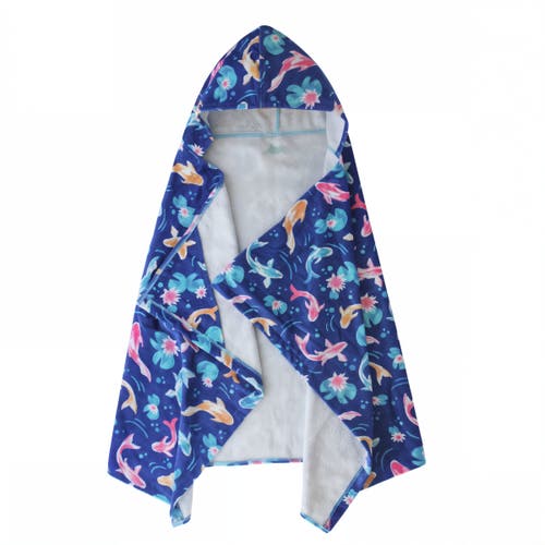 Uv Skinz Hooded Beach Towel In Lily Koi