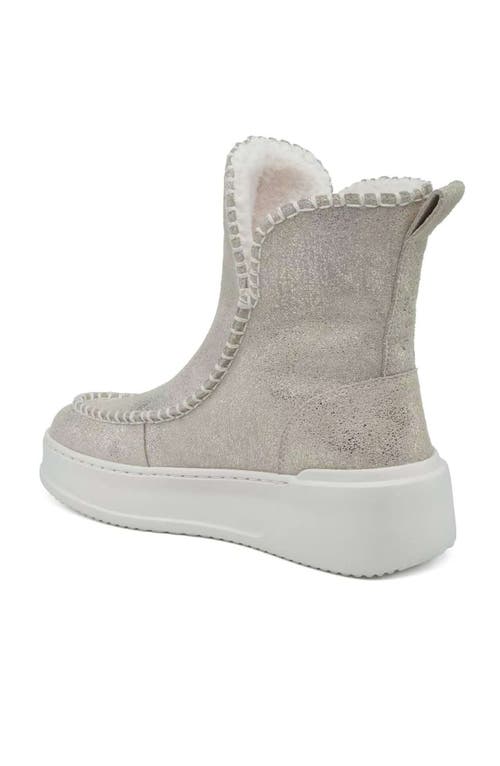 Jslides Footwear Jaja Sneaker In Metallic Light Gold