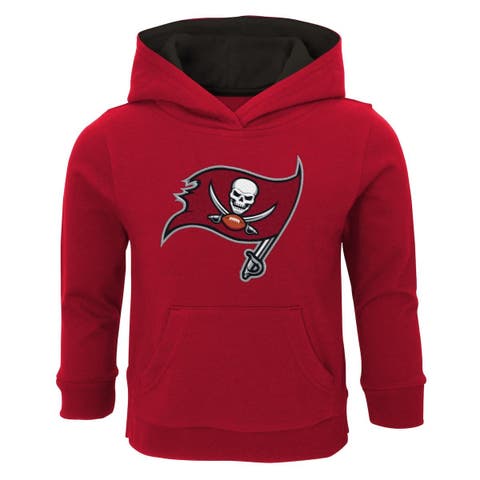 Toddler Red Tampa Bay Buccaneers Prime Pullover Hoodie Size: 2T