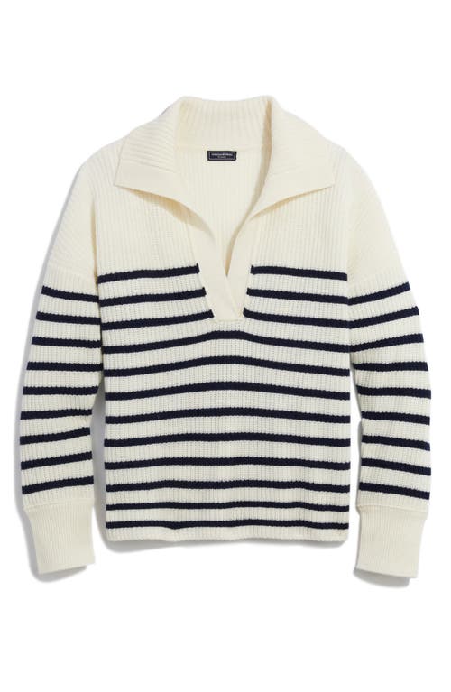 vineyard vines Stripe Cashmere Polo Sweater at Nordstrom,