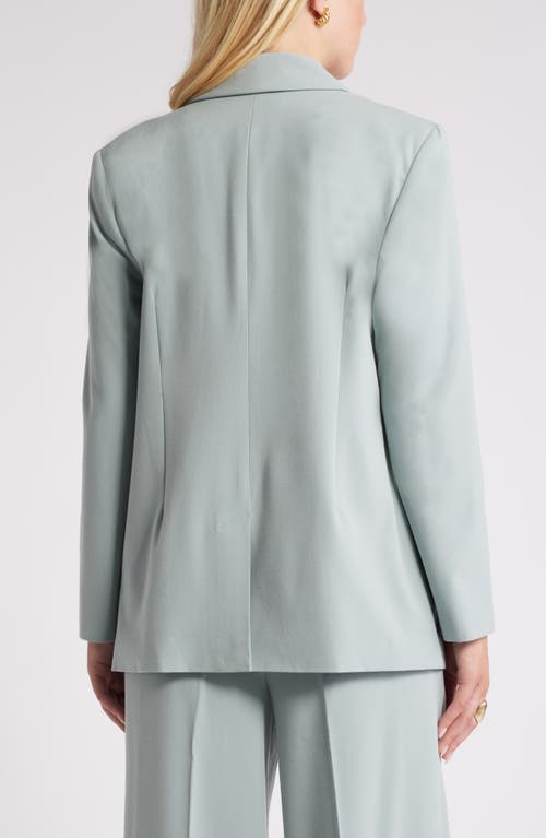 Shop Open Edit Relaxed Fit Blazer In Teal Pond