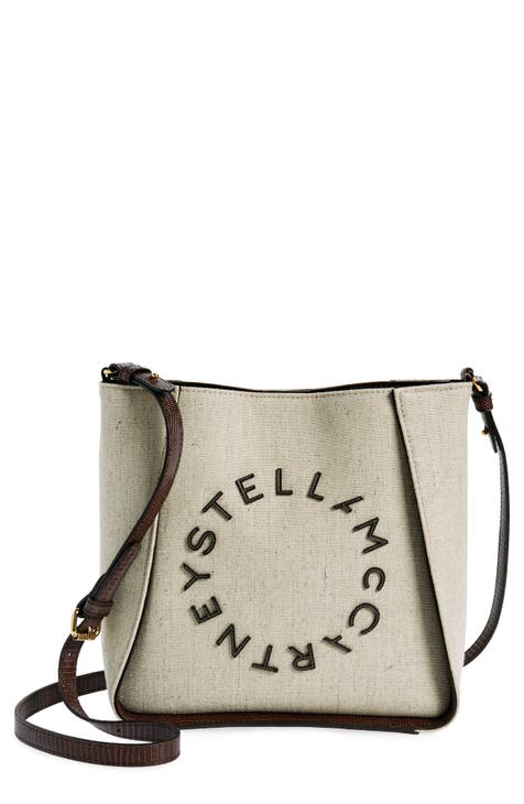 Logo Canvas Crossbody Bag