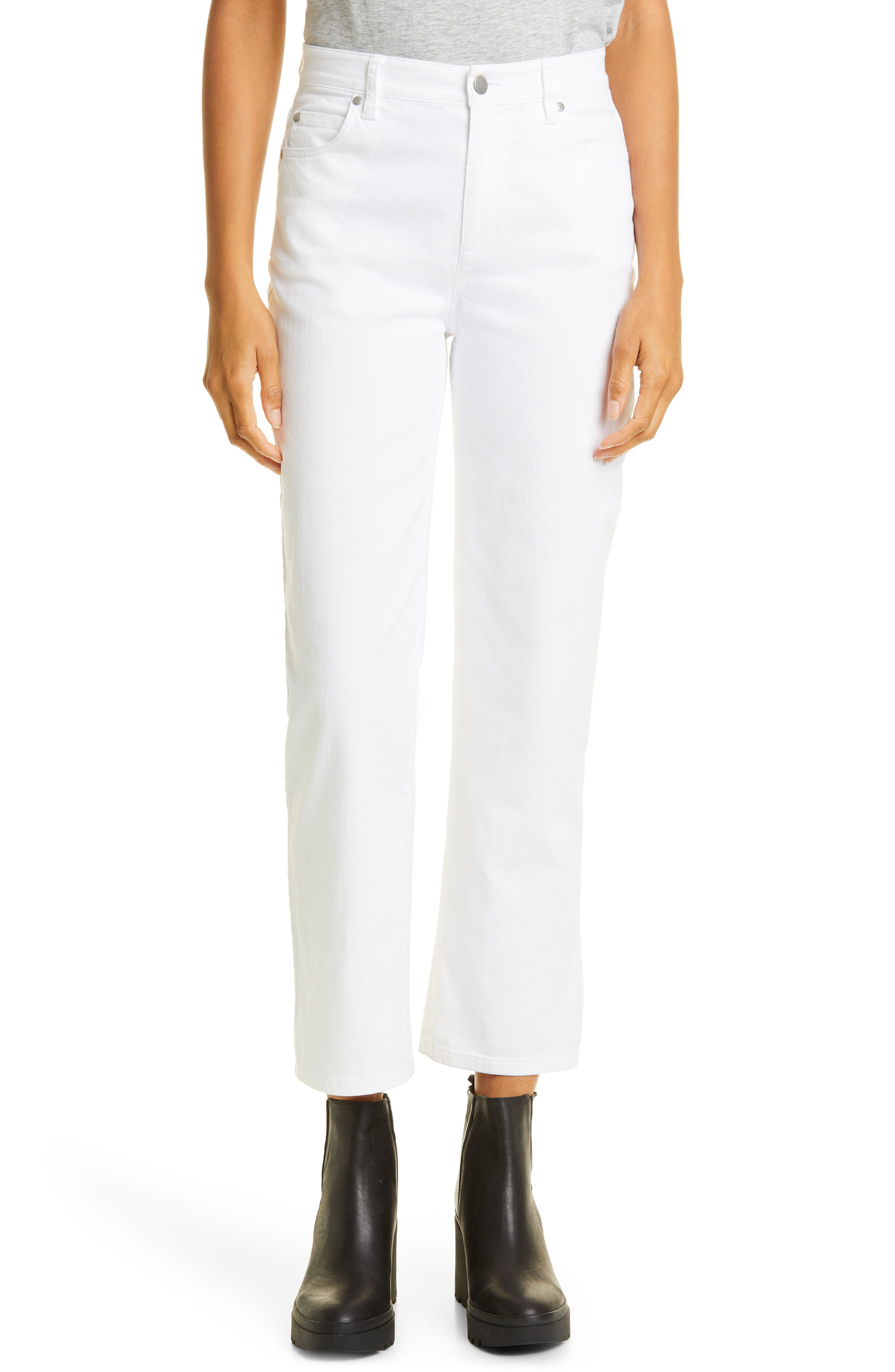 Eileen Fisher High Waist Stretch 