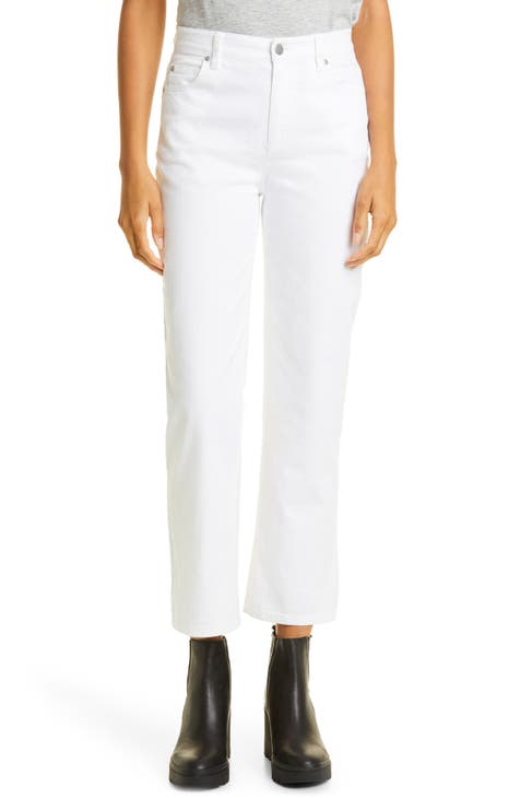 Women's White Cropped Jeans | Nordstrom