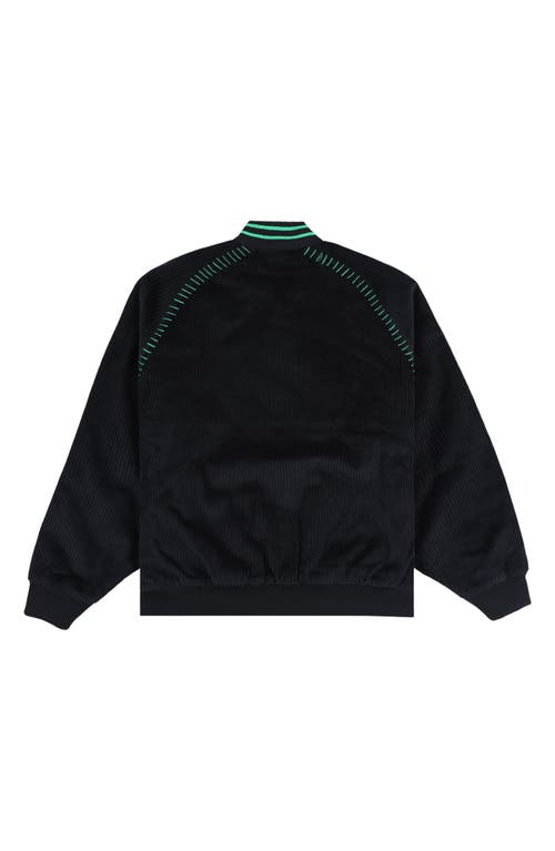 Pleasures Strikeout Corduroy Bomber Jacket In Black