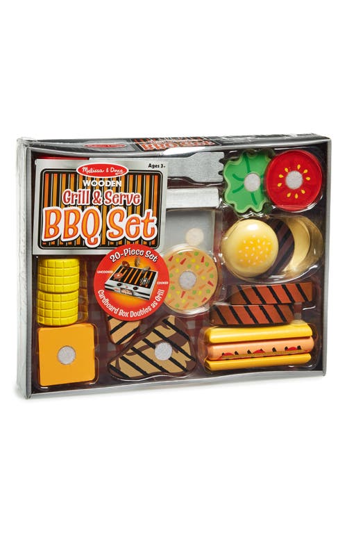 UPC 000772092807 product image for Melissa & Doug Grill & Serve BBQ Set in Silver at Nordstrom | upcitemdb.com