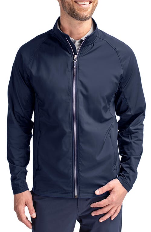 Cutter & Buck ADAPT HYBRID FULL ZIP in Navy Blue