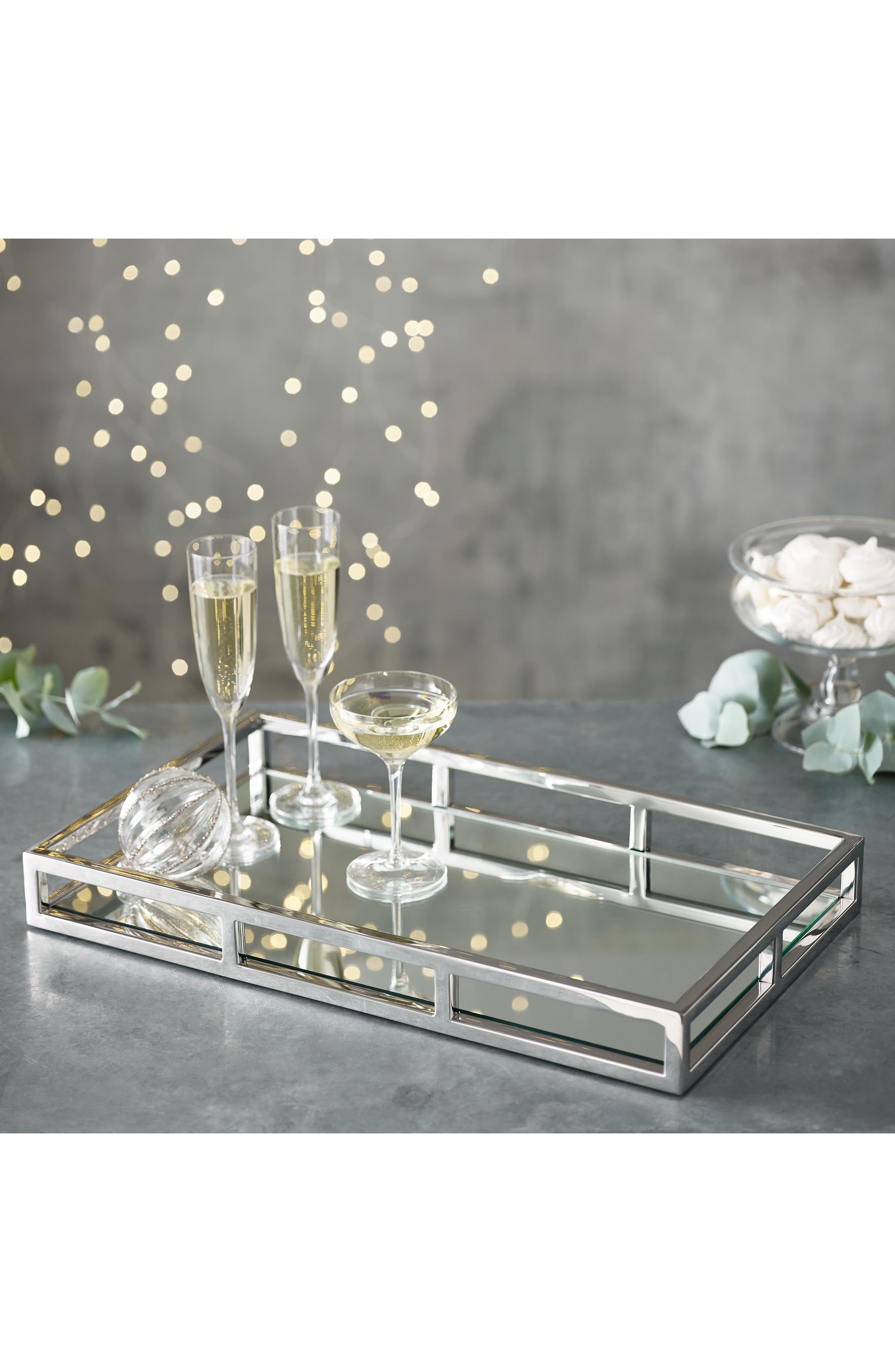 The White Company Mirrored Rectangular Tray Nordstrom