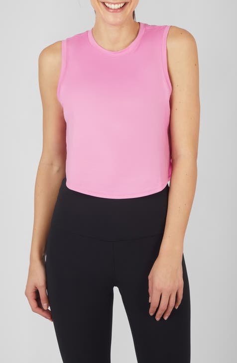 Women's Pink Workout Tank Tops