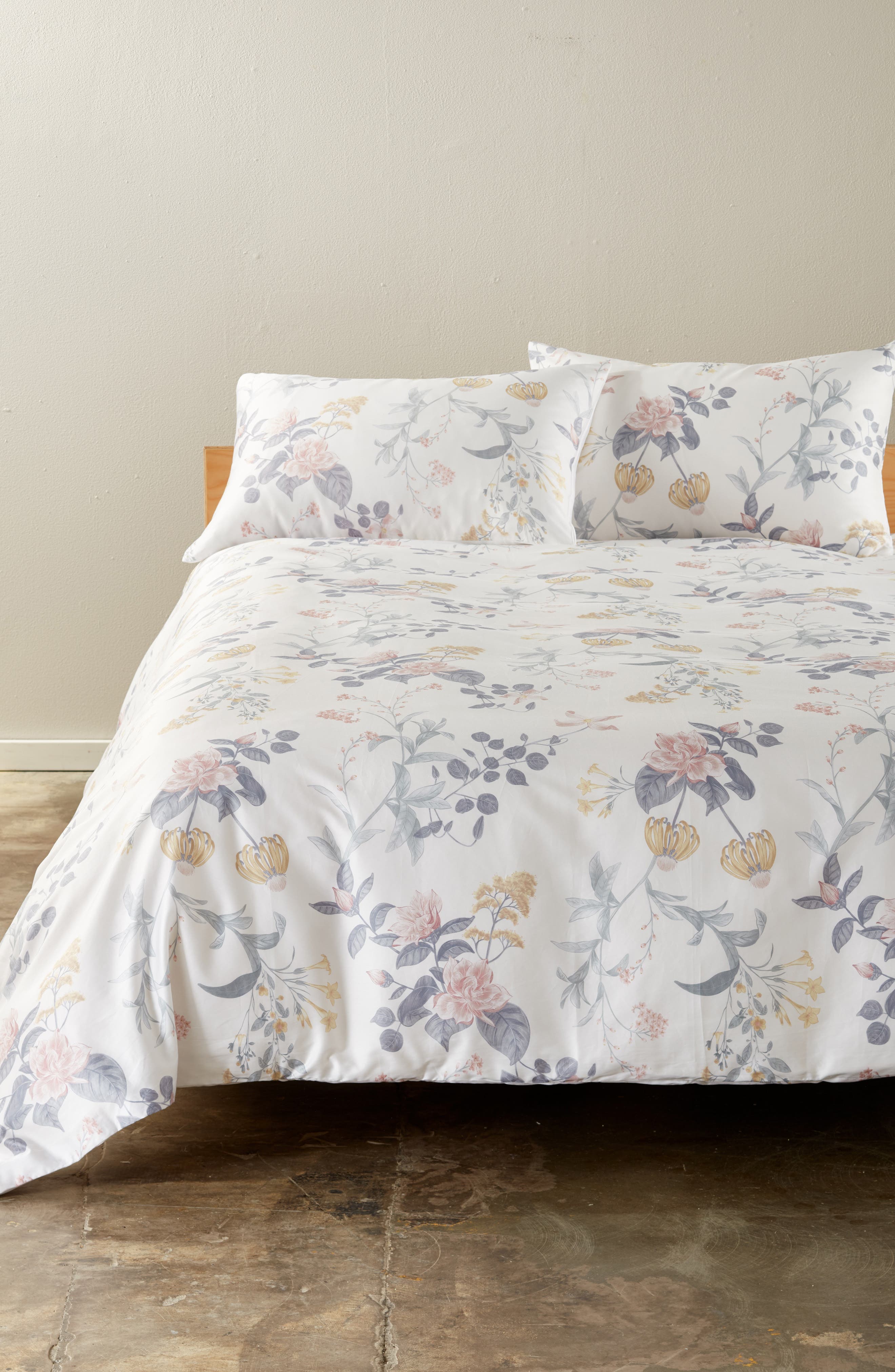 Nordstrom Veronica Floral Print Duvet Cover Nordstrom