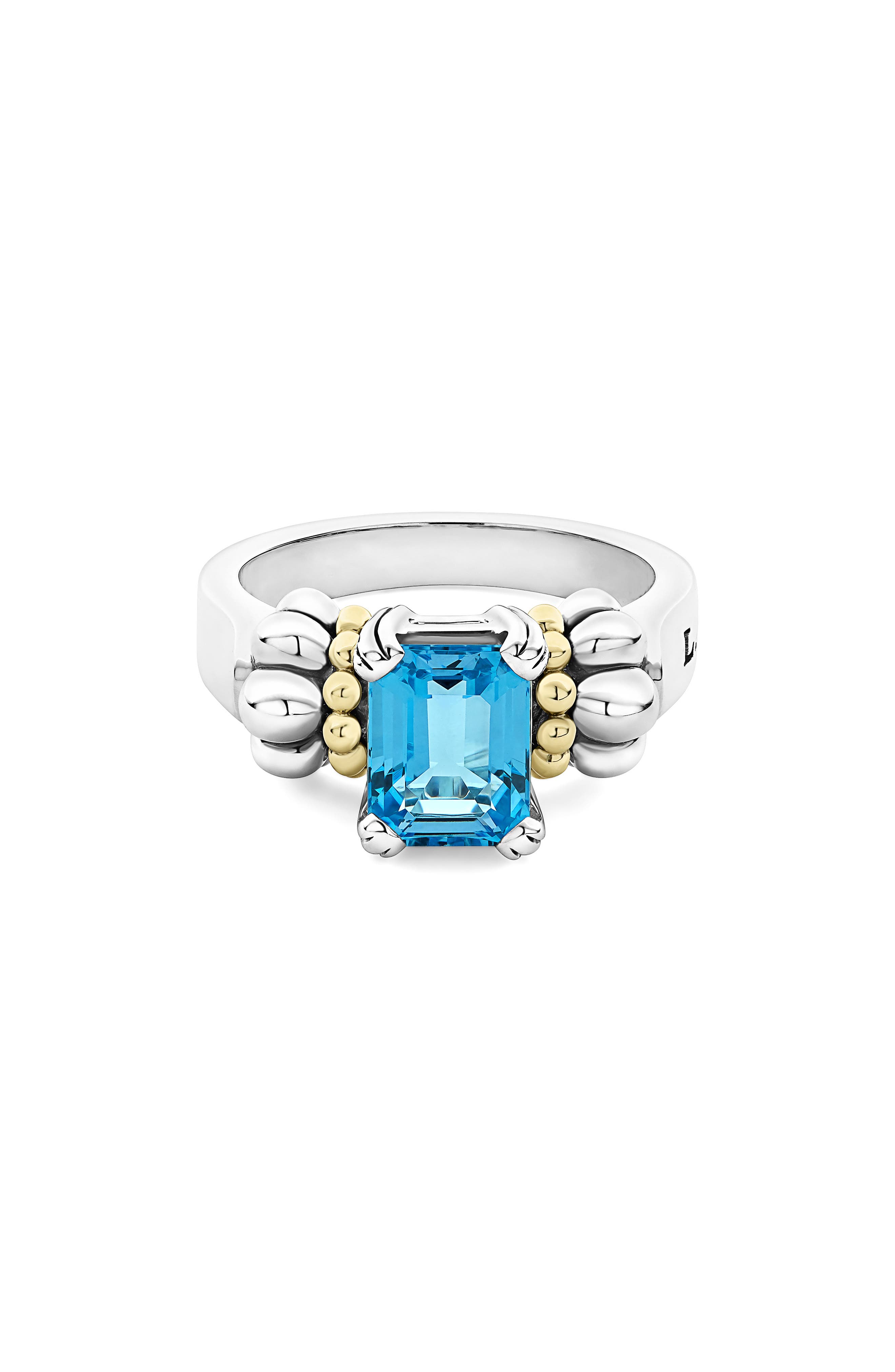 Lagos blue topaz on sale ring