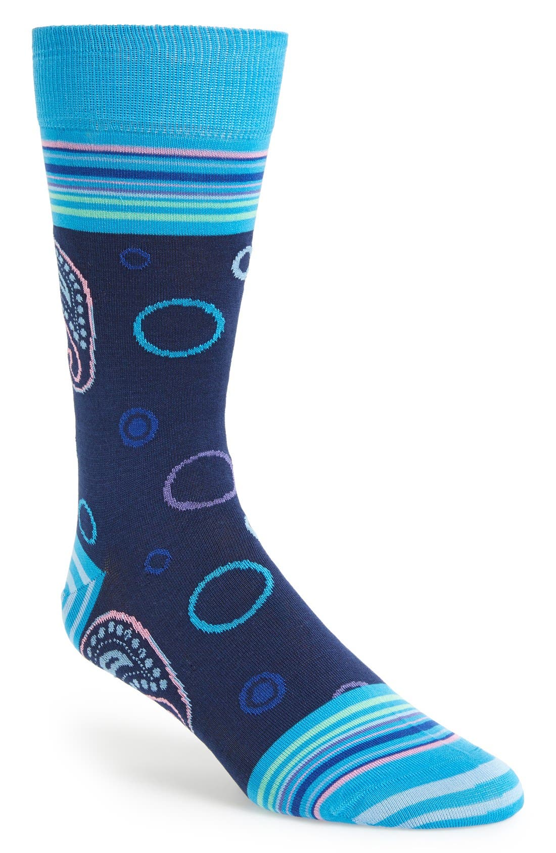 Bugatchi Paisley Socks Nordstrom