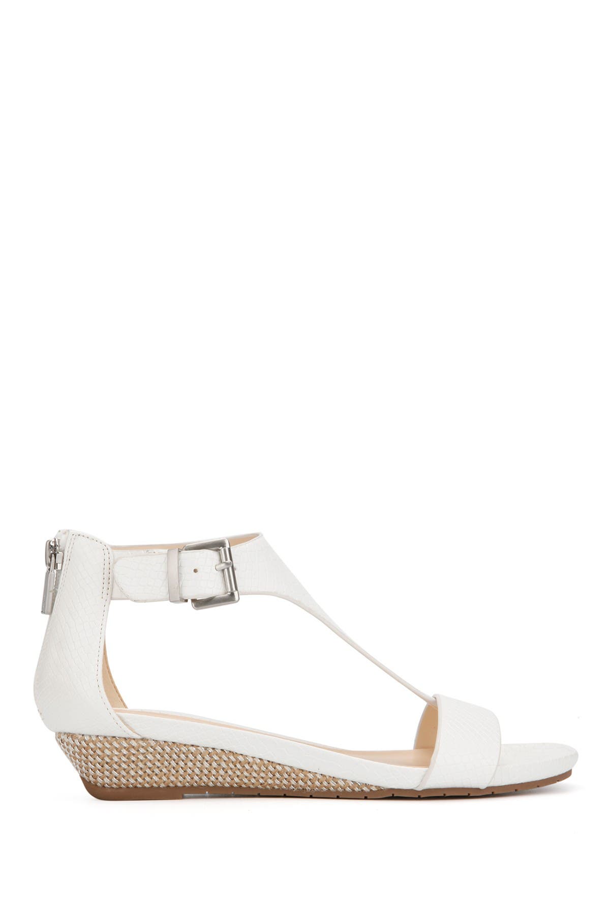 Kenneth Cole Reaction Great Gal T-strap Sandal In Open White