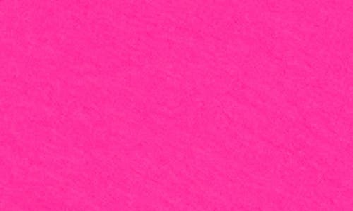 Chenault Surplice Long Sleeve Wrap Top In Pink Power