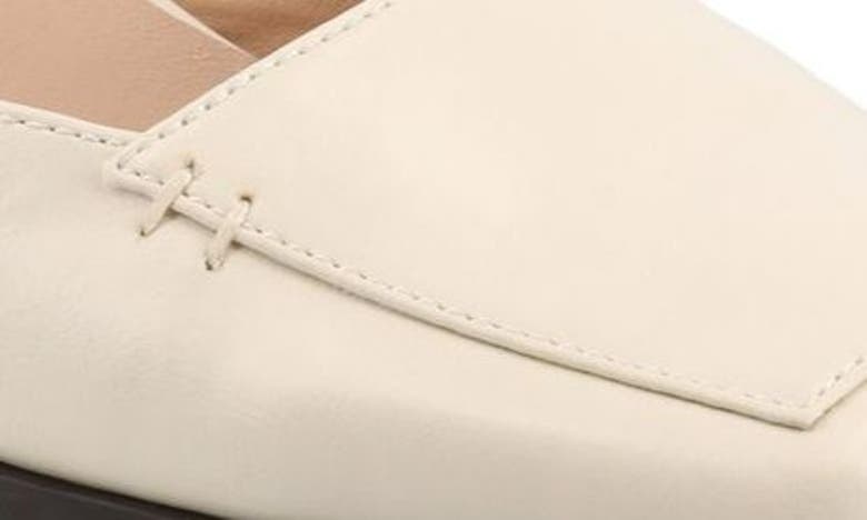 Shop Journee Collection Evangeline Block Heel Pump In Ivory