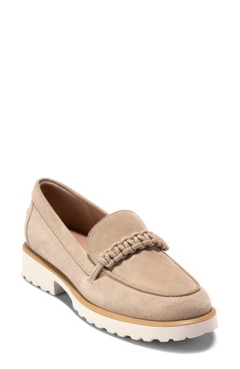 Cole Haan Greta Lug Sole Loafer In Chai Latte