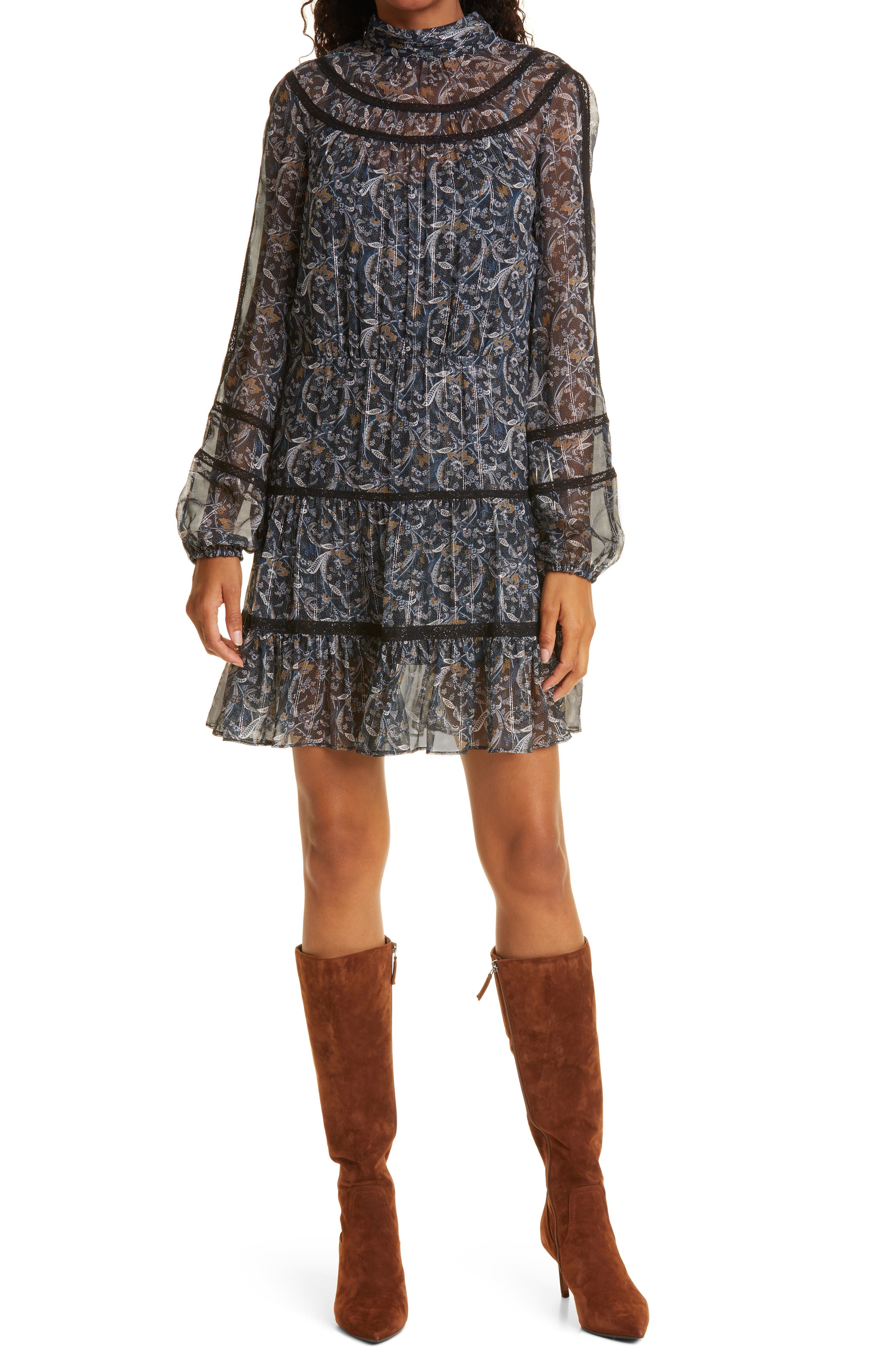 nordstrom silk dress