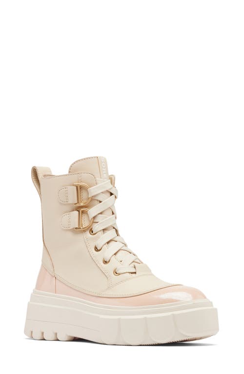 Shop Sorel Caribou X Waterproof Boot In Bleached Ceramic/chalk