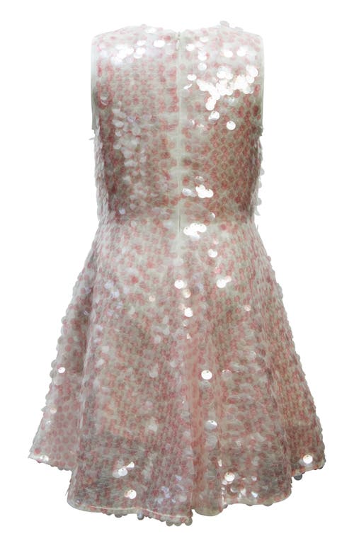 Shop Bardot Junior Kids' Pure Sparkle Dot Dress In Pink Dot