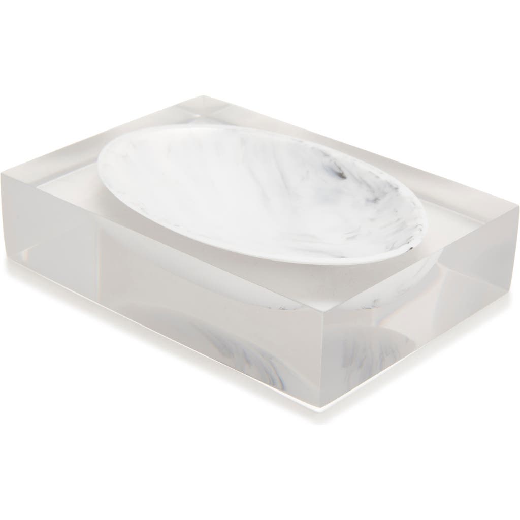 Kassatex Ducale Soap Dish In White