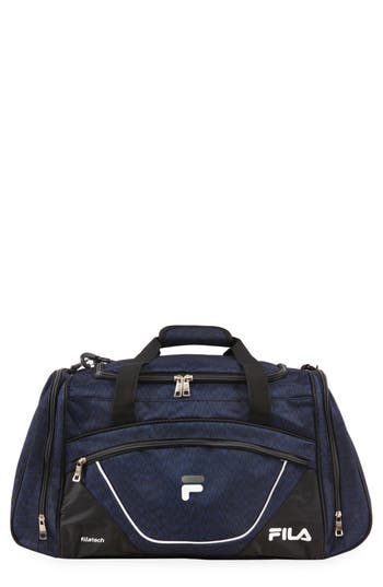 Fila Acer Duffle Bag In Static Blue