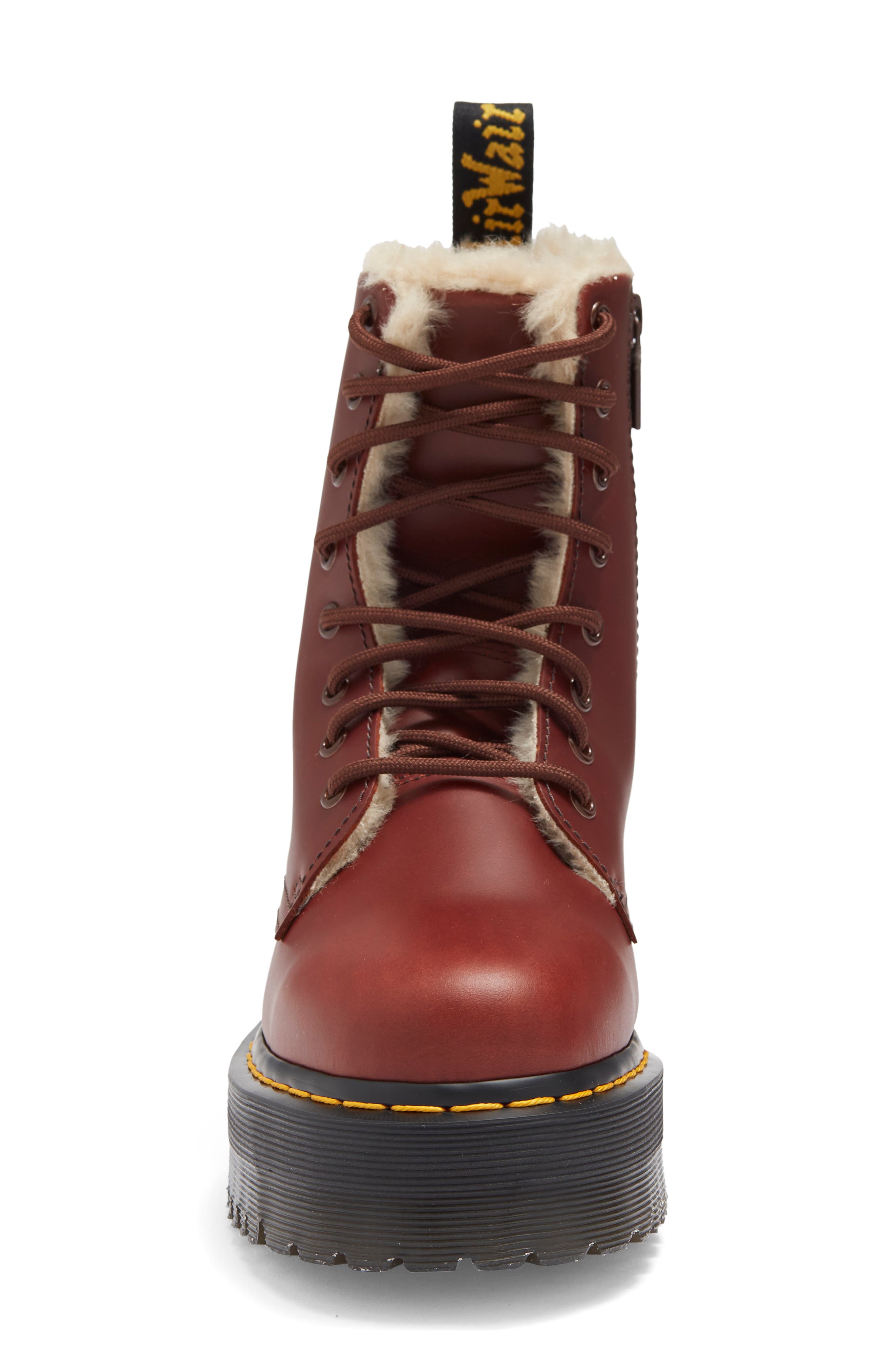 doc martens fur lined jadon
