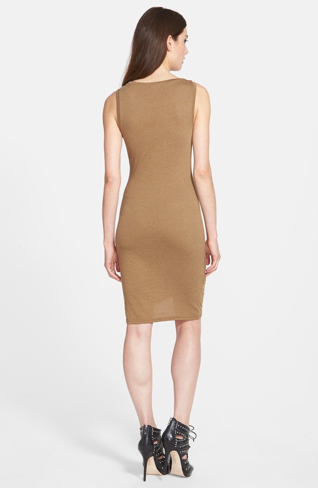 LEITH,
                            Ruched Body-Con Tank Dress,
                            Alternate thumbnail 208, color,
                            238