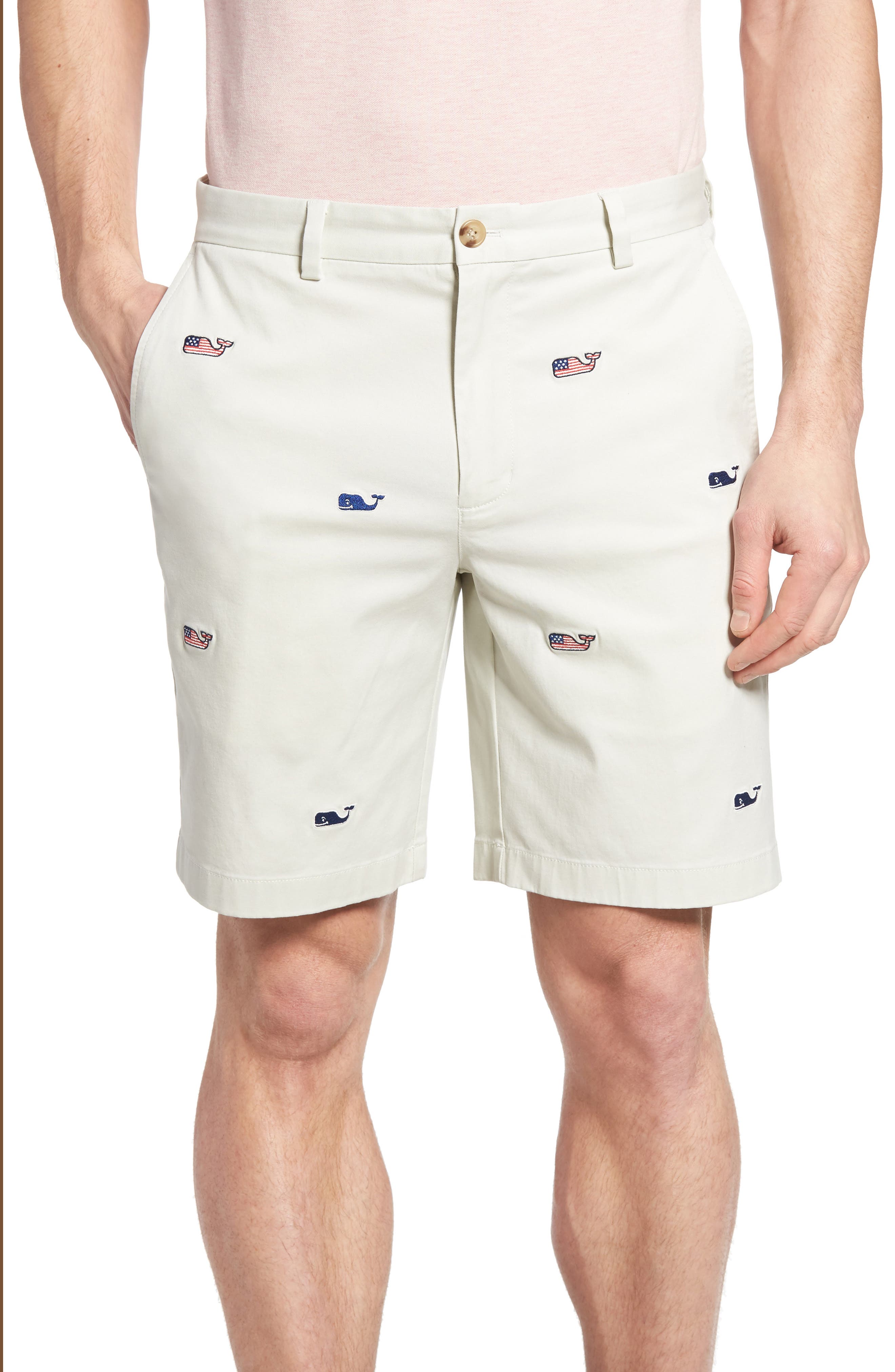 vineyard vines embroidered shorts