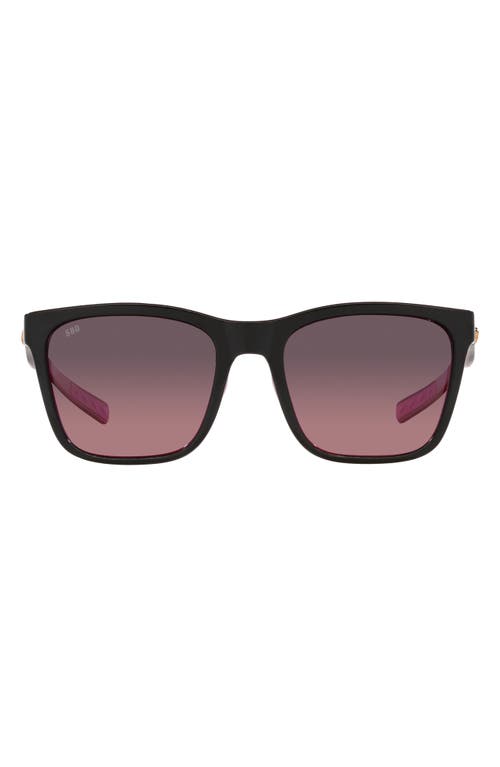 Costa Del Mar Panga 56mm Gradient Square Sunglasses in Fuchsia at Nordstrom