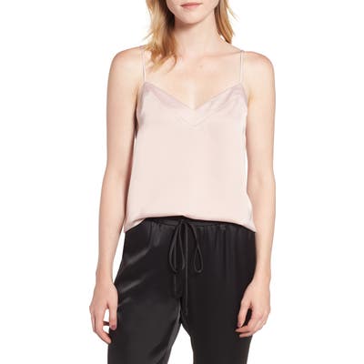 Petite Gibson Satin Camisole, Pink